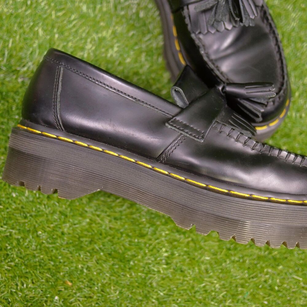 Dr. Martens Adrian Quad Platform Loafers - Women's Size 10 - Men's Size 9 - Picture 4 of 8